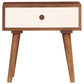 Nachttisch Massivholz Akazie 45X30X45 Cm