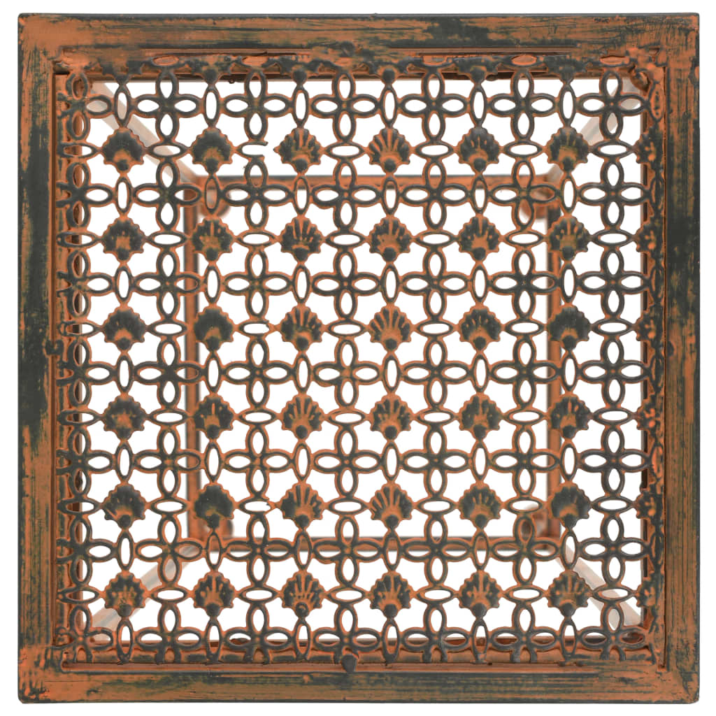 Pflanzenständer-Set 3-Tlg. Vintage-Stil Metall Rostfarben