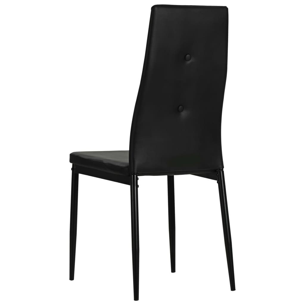 Esszimmerstühle 2 Stk. Kunstleder