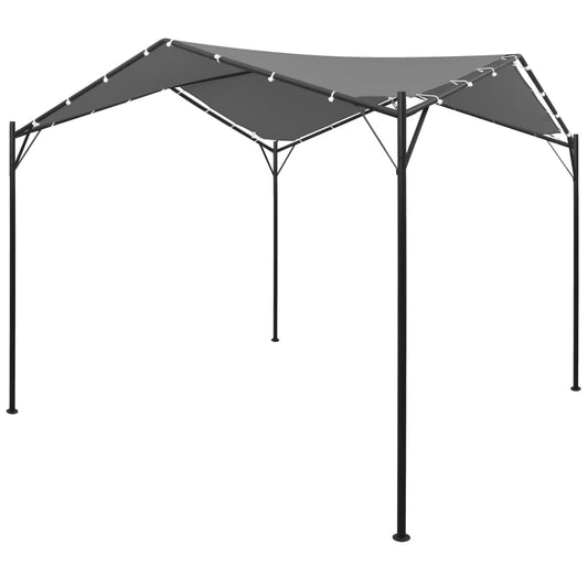 Gartenpavillon Anthrazit 4X4 M Sonoma Eiche