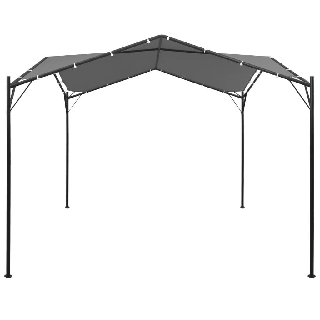 Gartenpavillon Anthrazit 4X4 M Sonoma Eiche