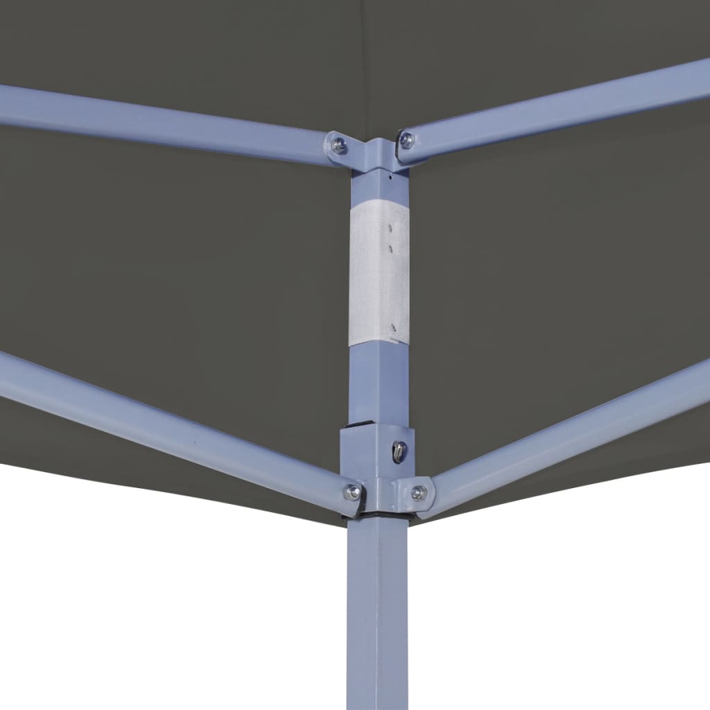 Faltzelt Partyzelt Pop-Up 3 X 3 M Anthrazit