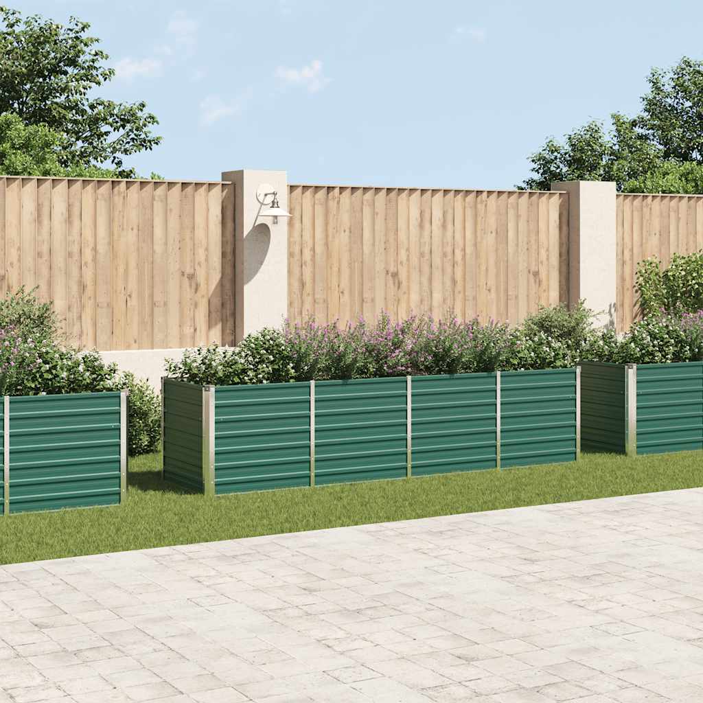 Garten-Hochbeet Verzinkter Stahl