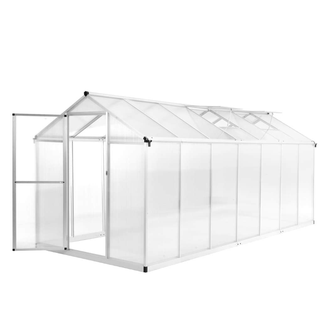 Gewächshaus Aluminium 11,19 M³