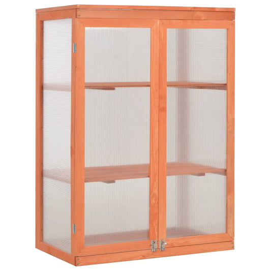 Gewächshaus-Schrank Holz 75X47X109 Cm