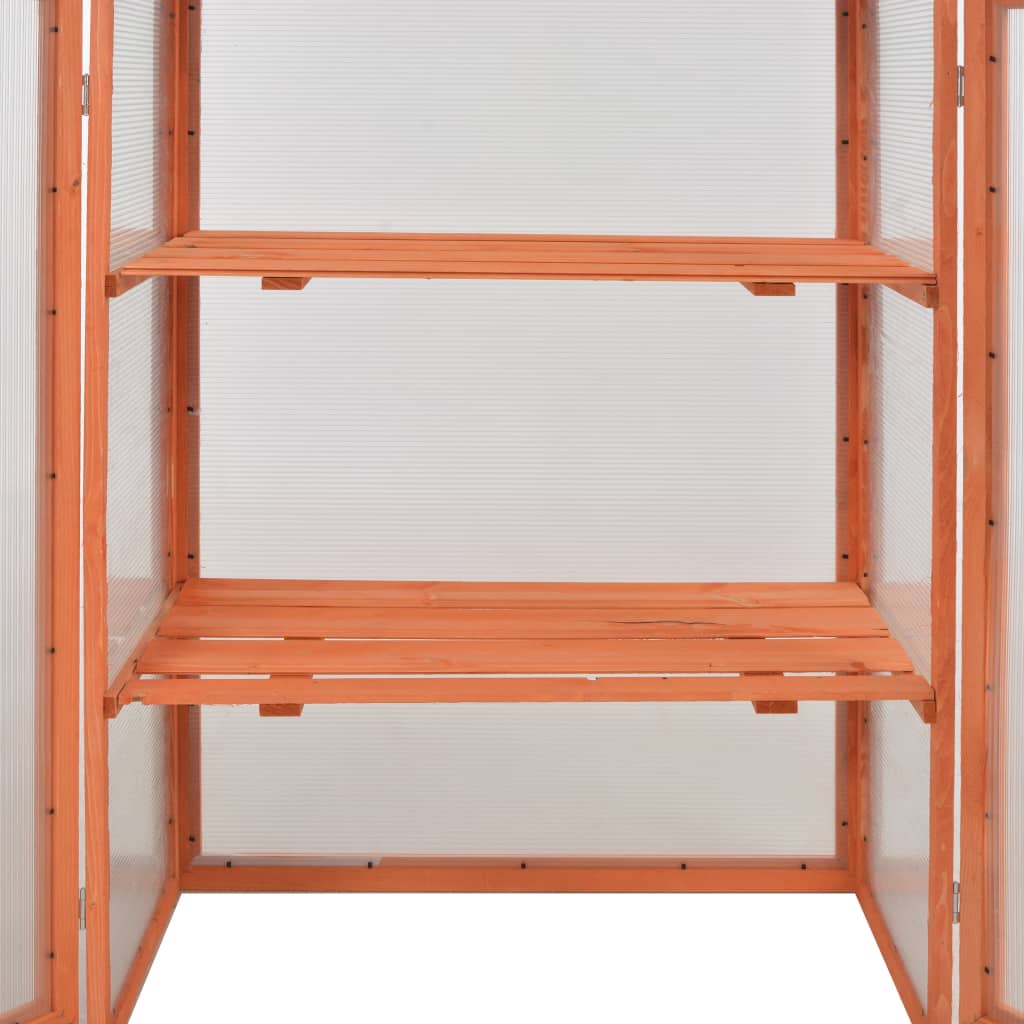 Gewächshaus-Schrank Holz 75X47X109 Cm