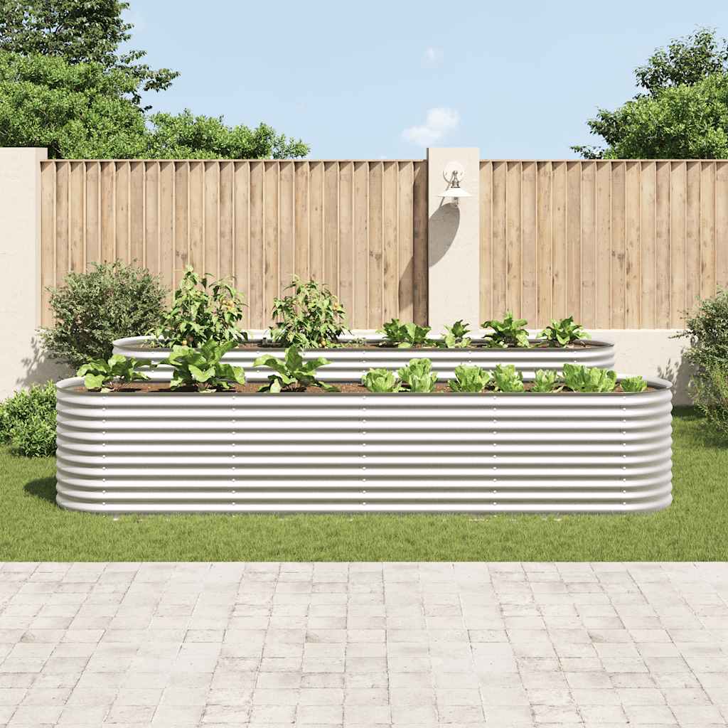 Garten-Hochbeet Verzinkter Stahl N