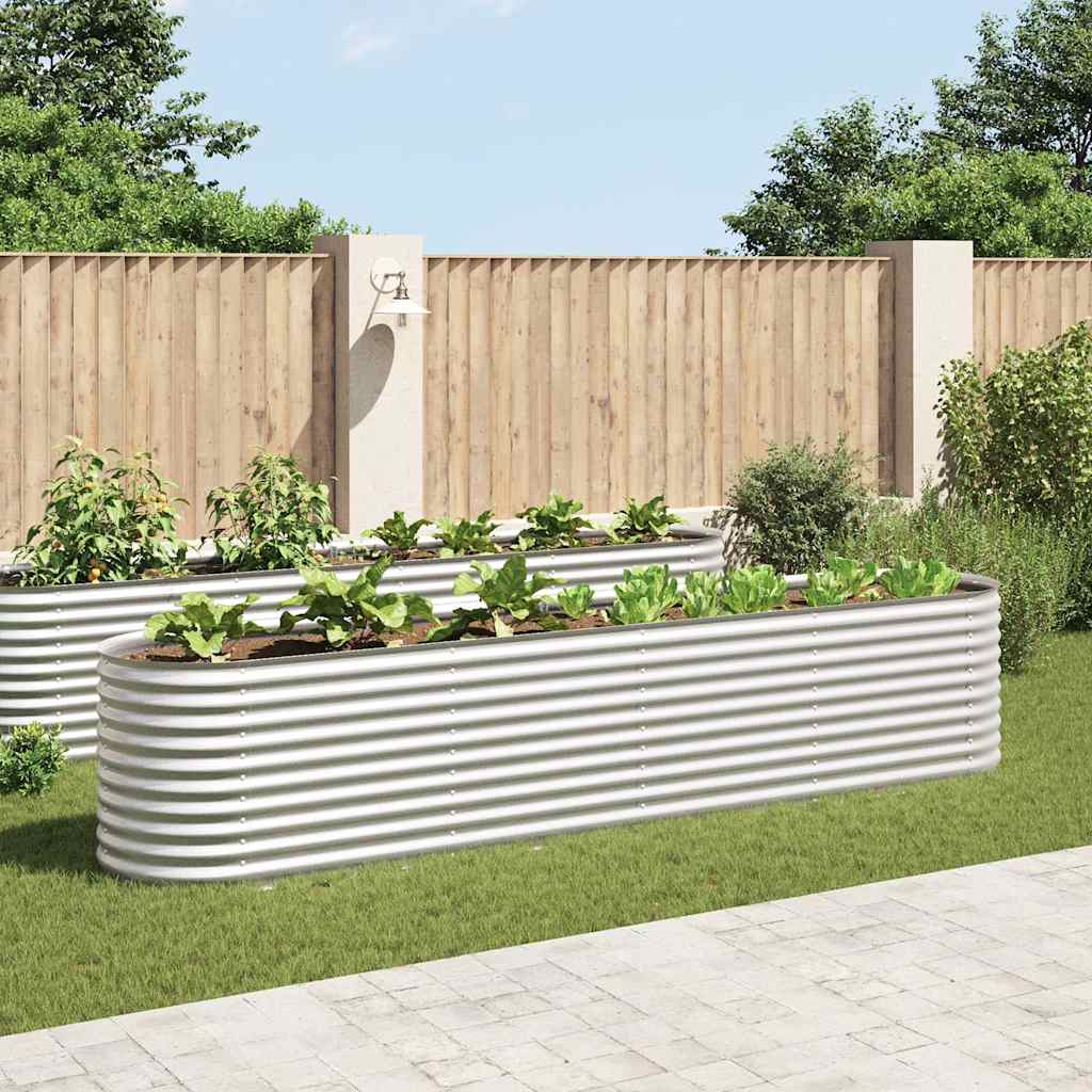 Garten-Hochbeet Verzinkter Stahl N