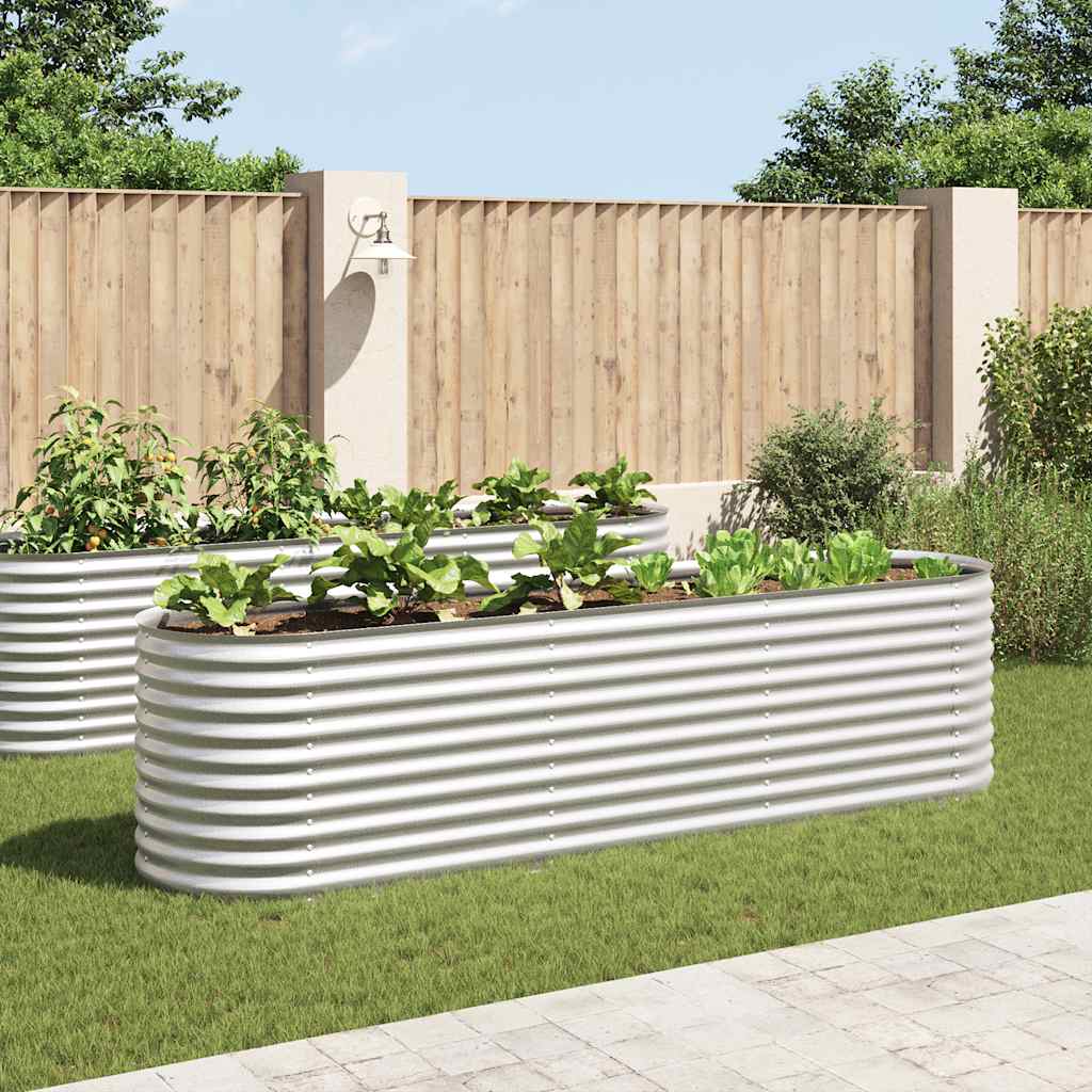 Garten-Hochbeet Verzinkter Stahl N