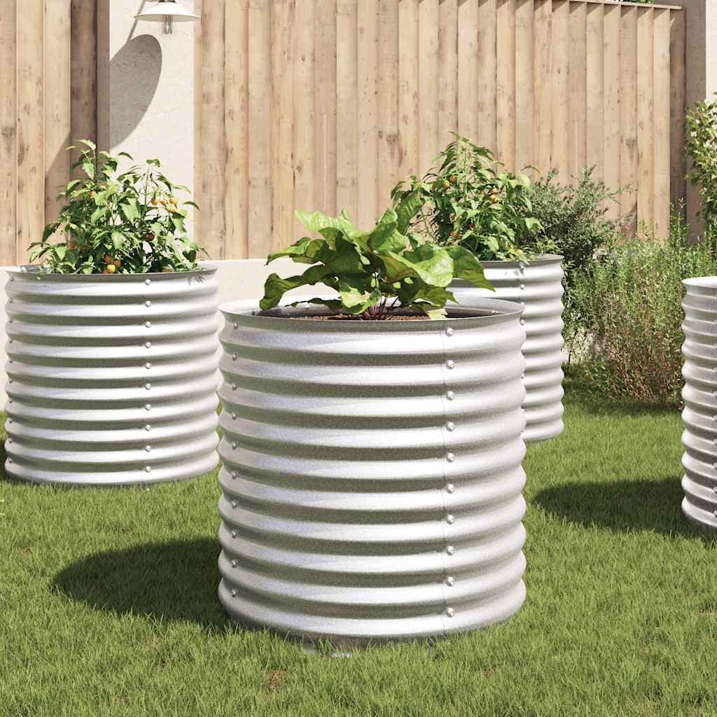 Garten-Hochbeet Verzinkter Stahl N