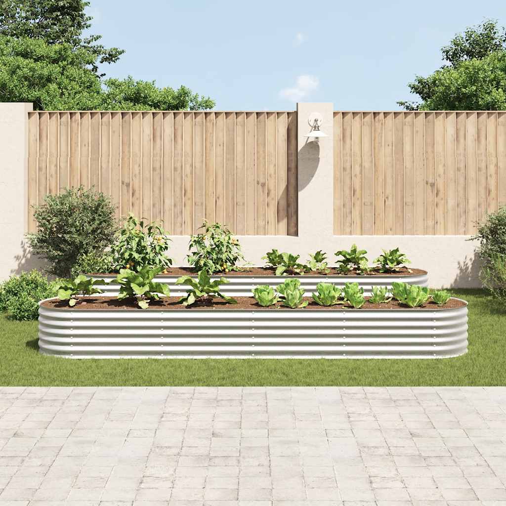 Garten-Hochbeet Verzinkter Stahl N