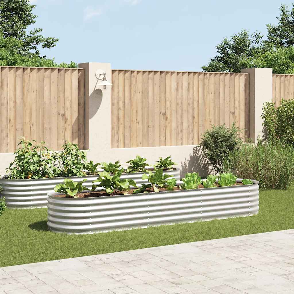 Garten-Hochbeet Verzinkter Stahl N