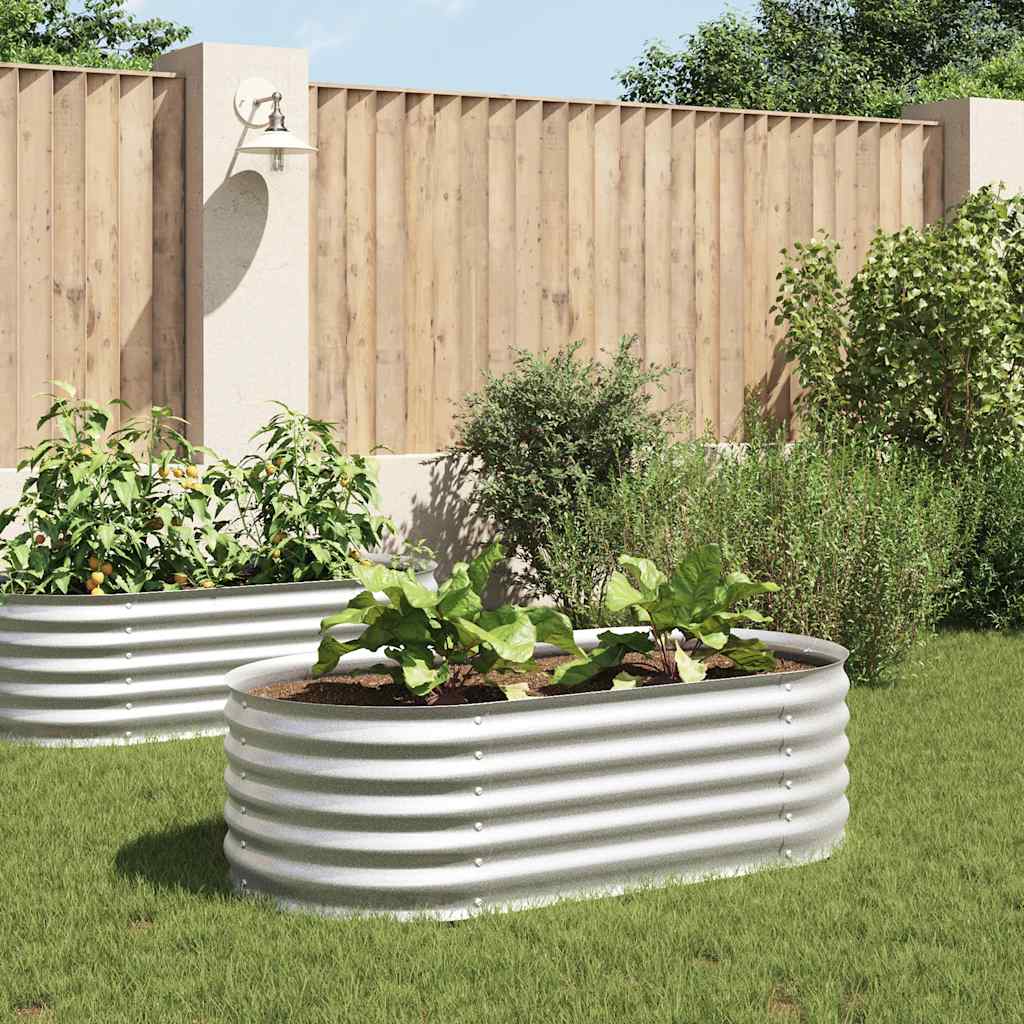 Garten-Hochbeet Verzinkter Stahl N