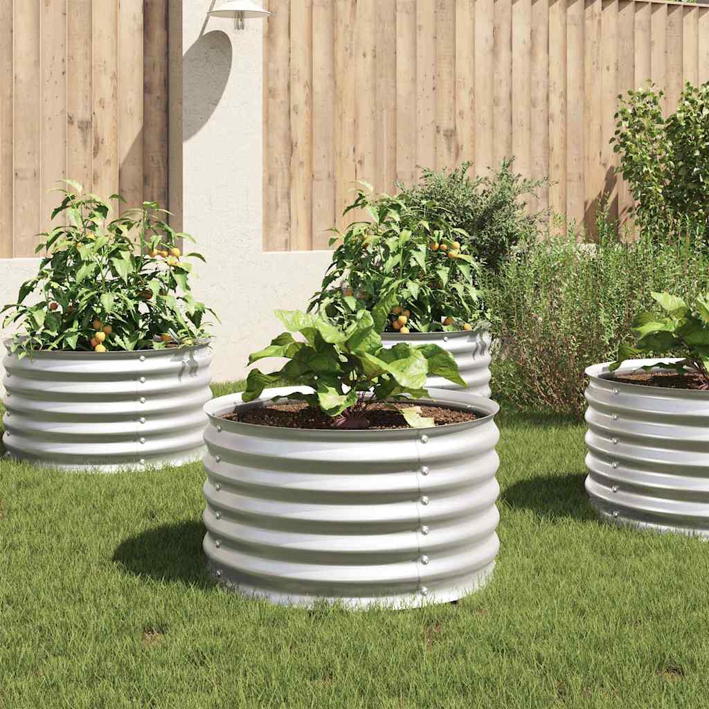 Garten-Hochbeet Verzinkter Stahl N