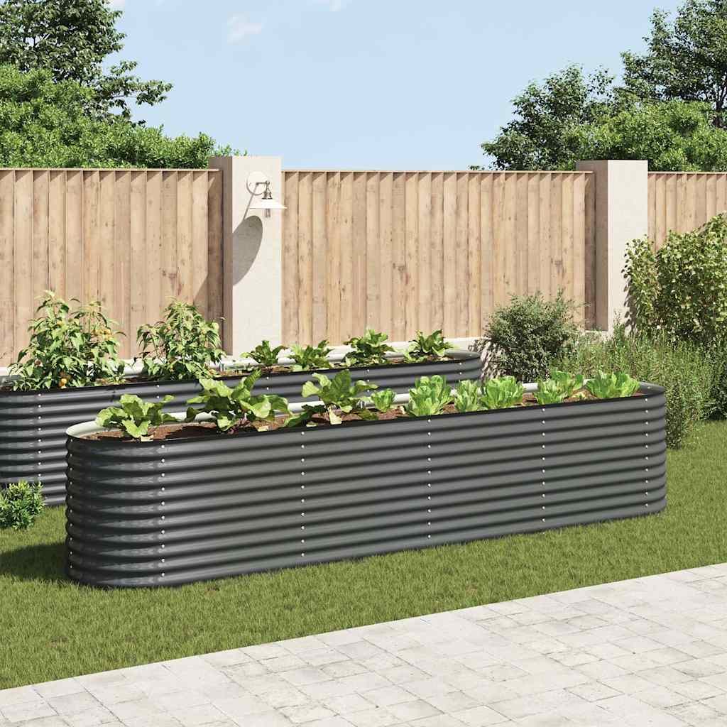 Garten-Hochbeet Verzinkter Stahl N