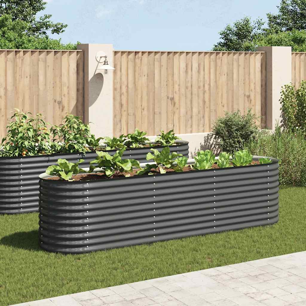 Garten-Hochbeet Verzinkter Stahl N