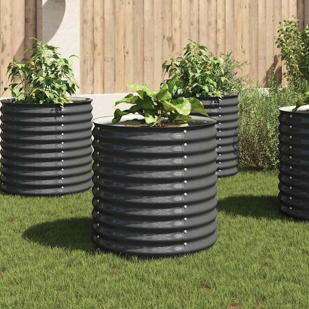 Garten-Hochbeet Verzinkter Stahl N