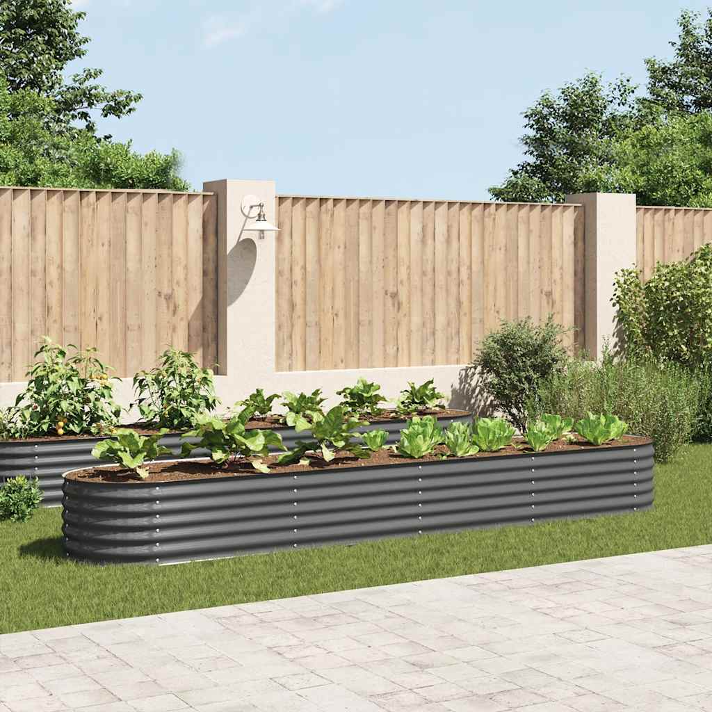Garten-Hochbeet Verzinkter Stahl N