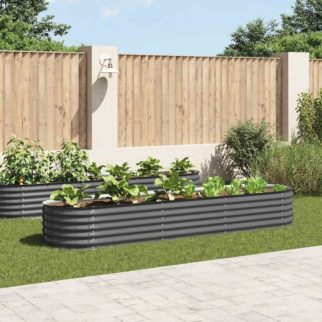 Garten-Hochbeet Verzinkter Stahl N
