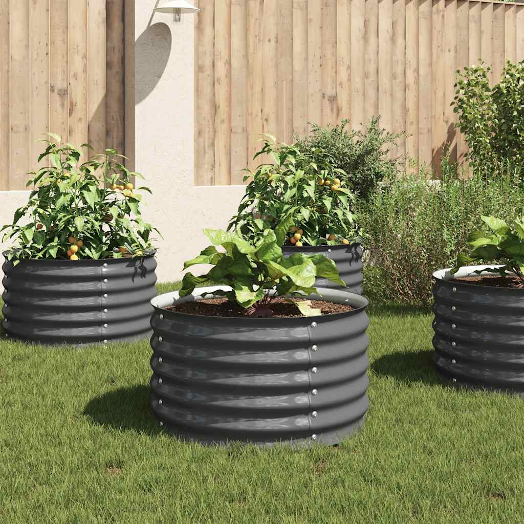 Garten-Hochbeet Verzinkter Stahl N