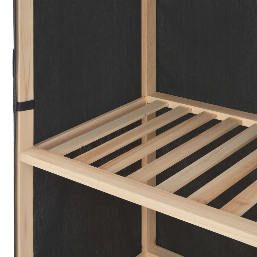 Kleiderschrank 110 X 40 X 170 Cm Stoff