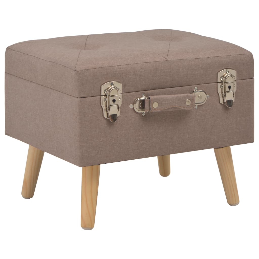 Hocker Mit Stauraum 3 Stk. Stoff