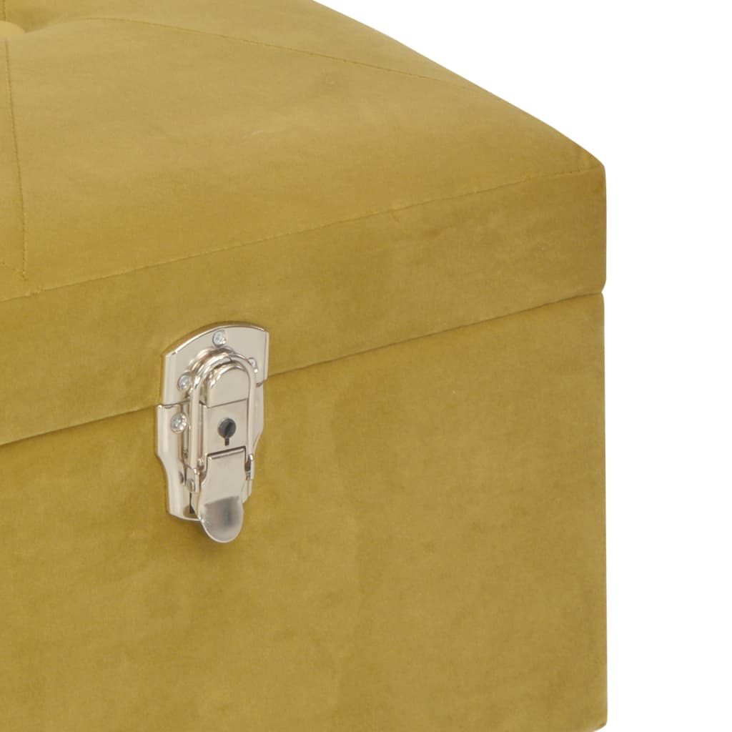 Bank Mit Staufach 105 Cm Samt