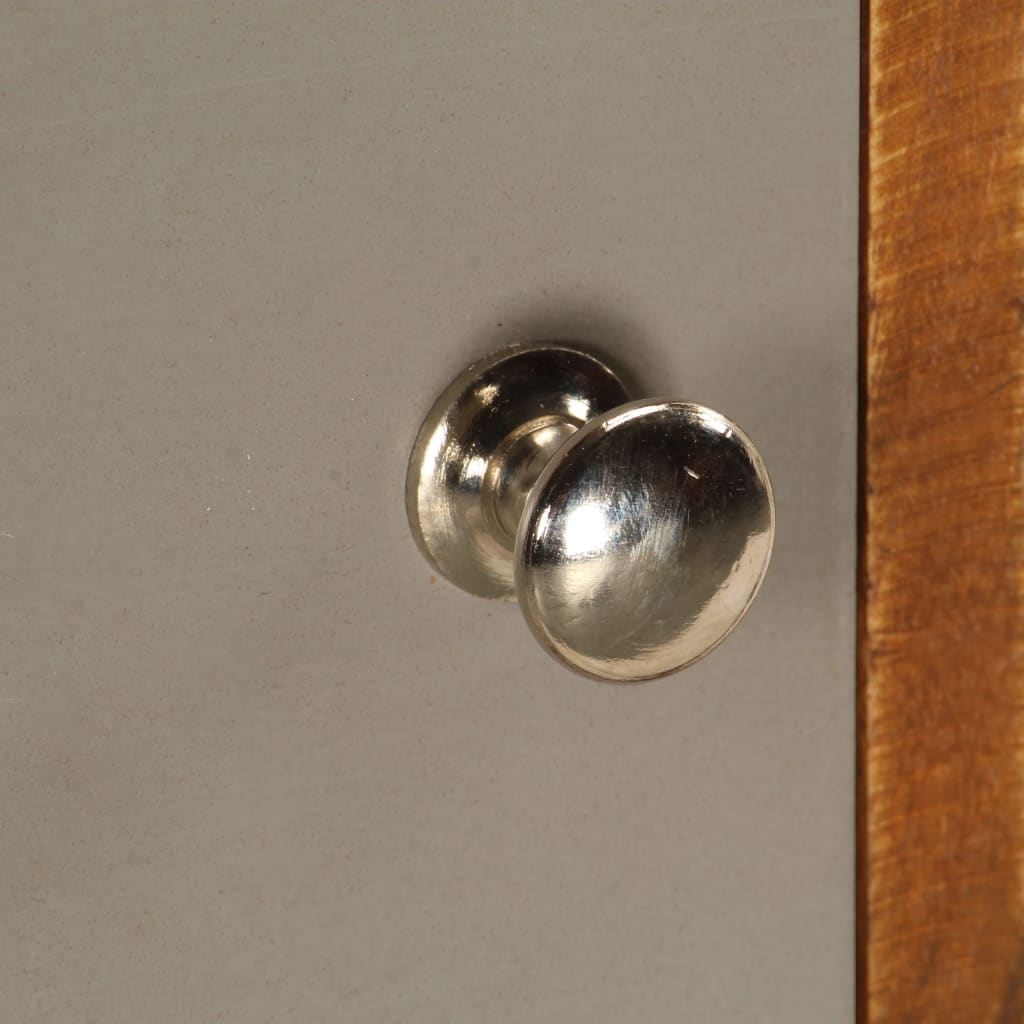 Sideboard 115X35X86 Cm Massivholz Akazie