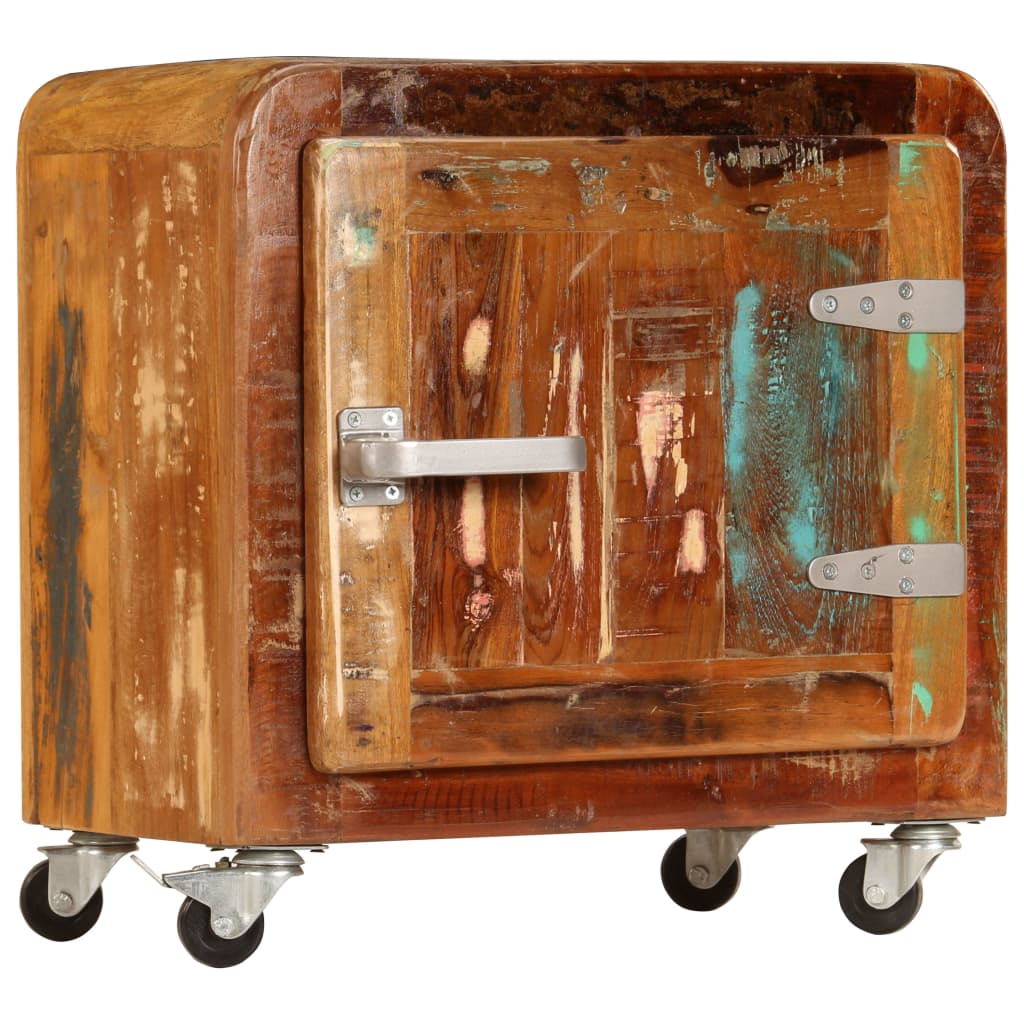 Nachttisch 50X30X50 Cm Altholz Massiv