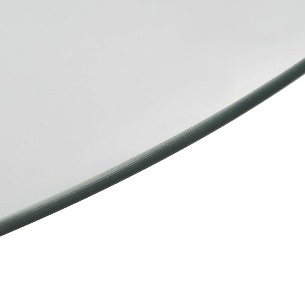 Servierplatte Drehbar Transparent 60 Cm Hartglas Transparent