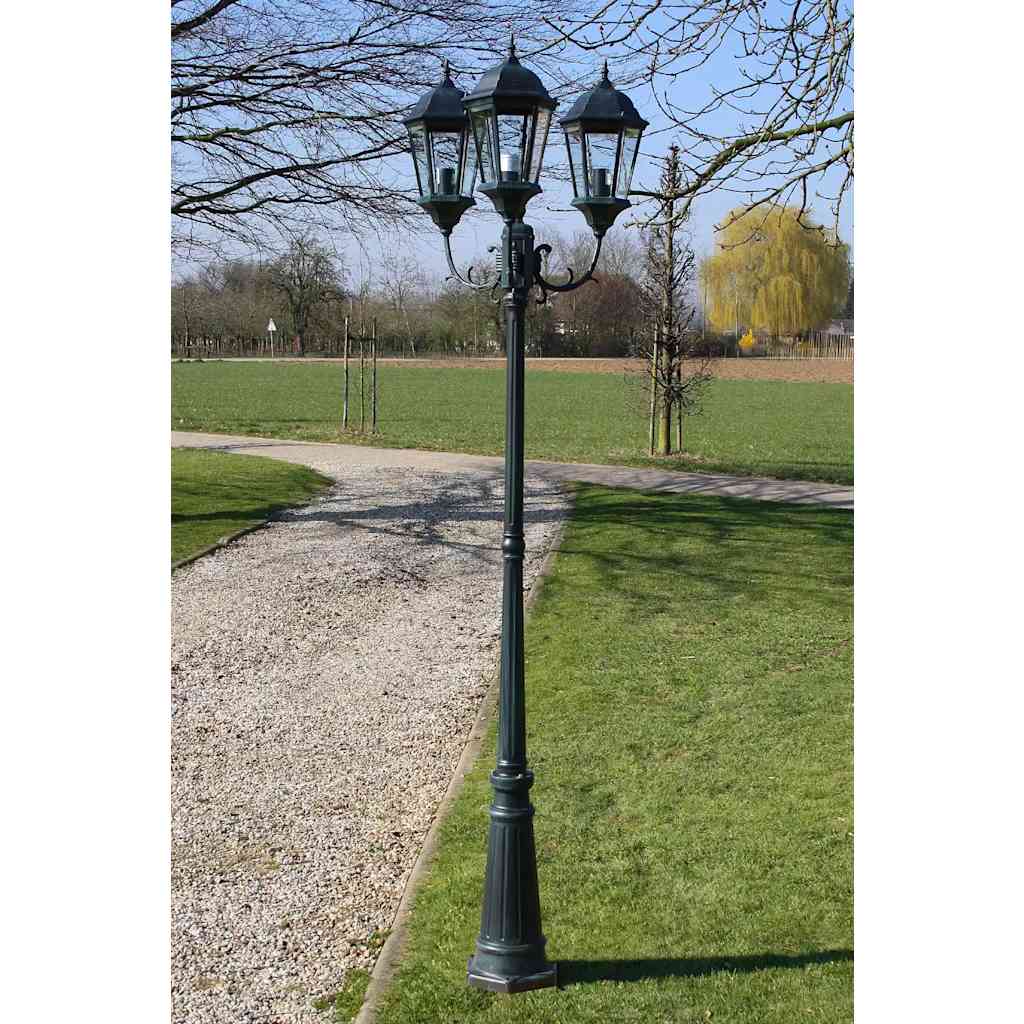 Garten-Licht 61 X 53 X 235 Cm Aluminium Und Glas