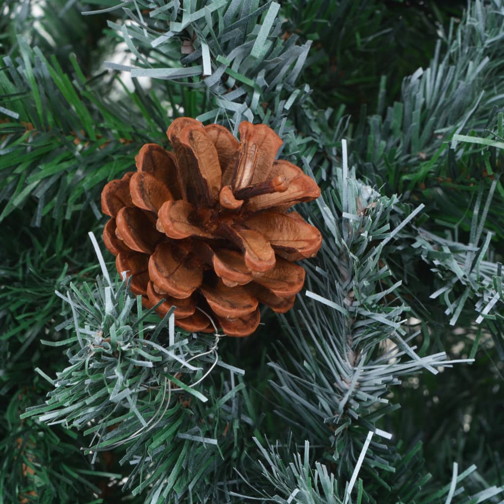 Künstlicher Weihnachtsbaum Mit Tannenzapfen 180 Cm
