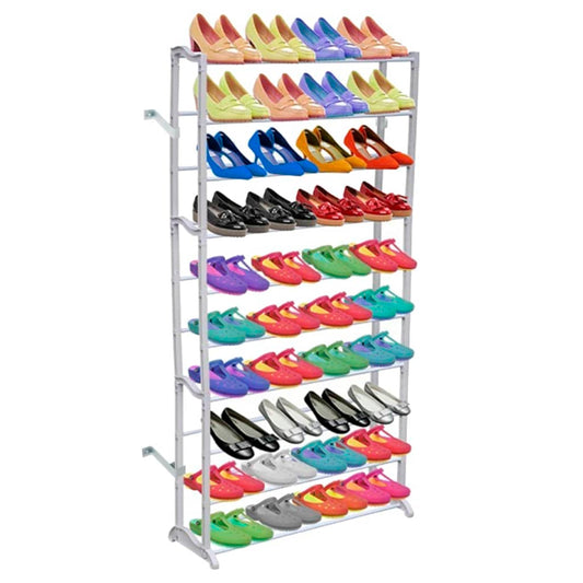 Schuhregal Für 40 Paar Schuhe Schuhschrank 140Cm
