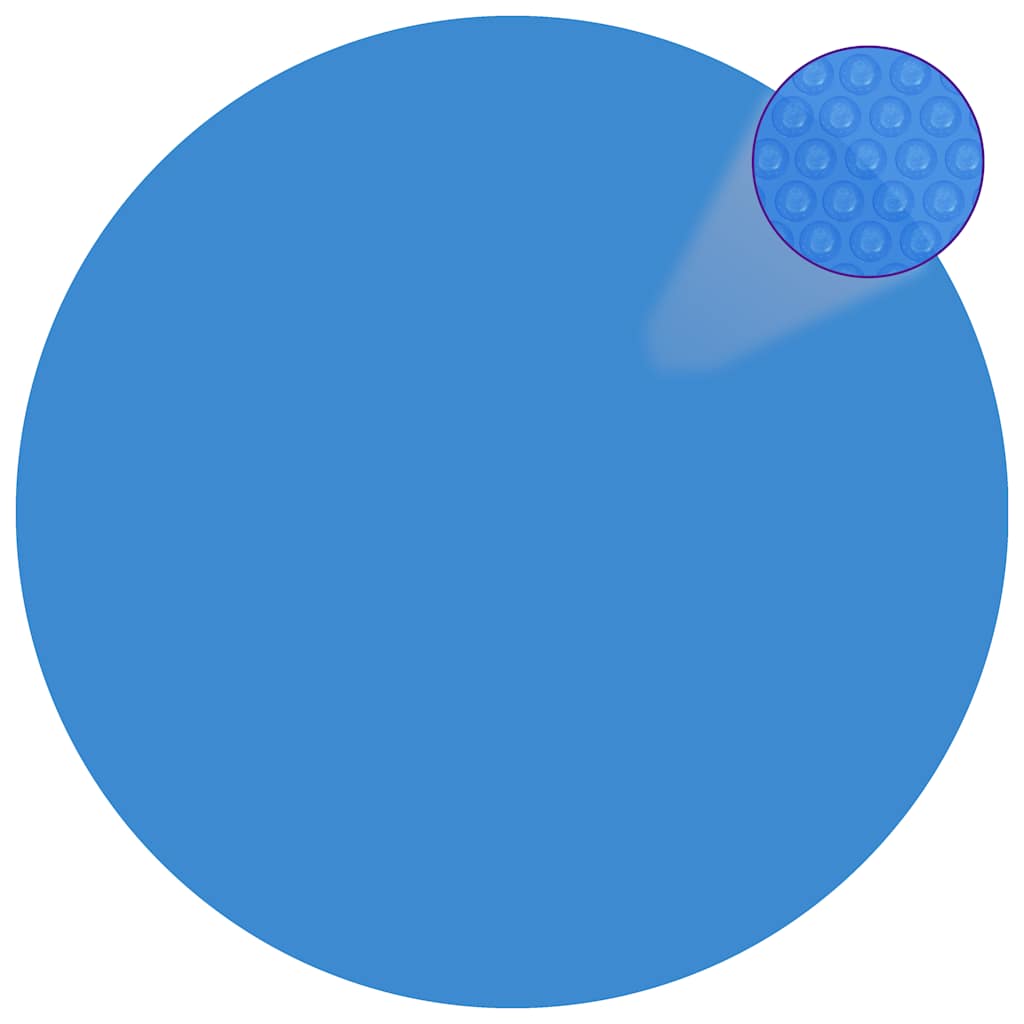 Runde Pool-Abdeckung Pe 549 Cm Blau