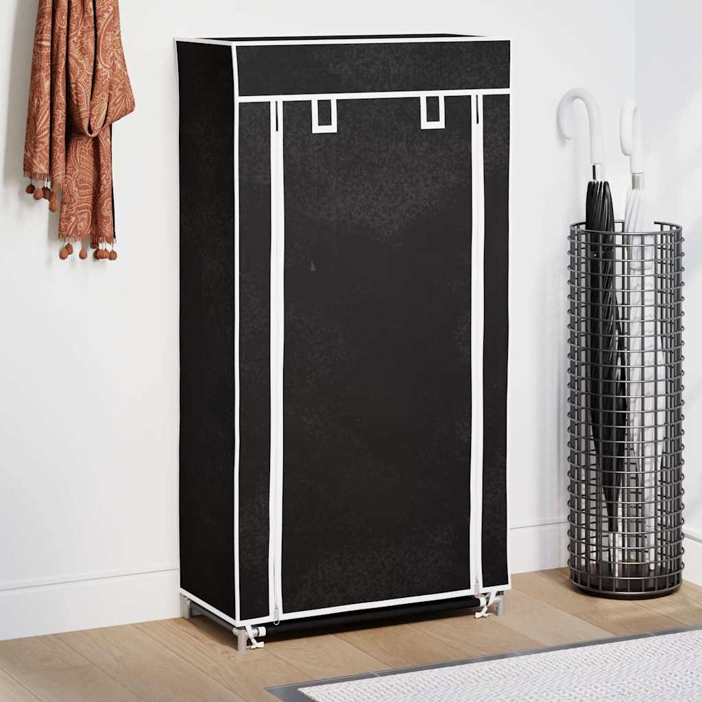 Schuhschrank Schuhregal Schuhablage 5 Schicht Schwarz