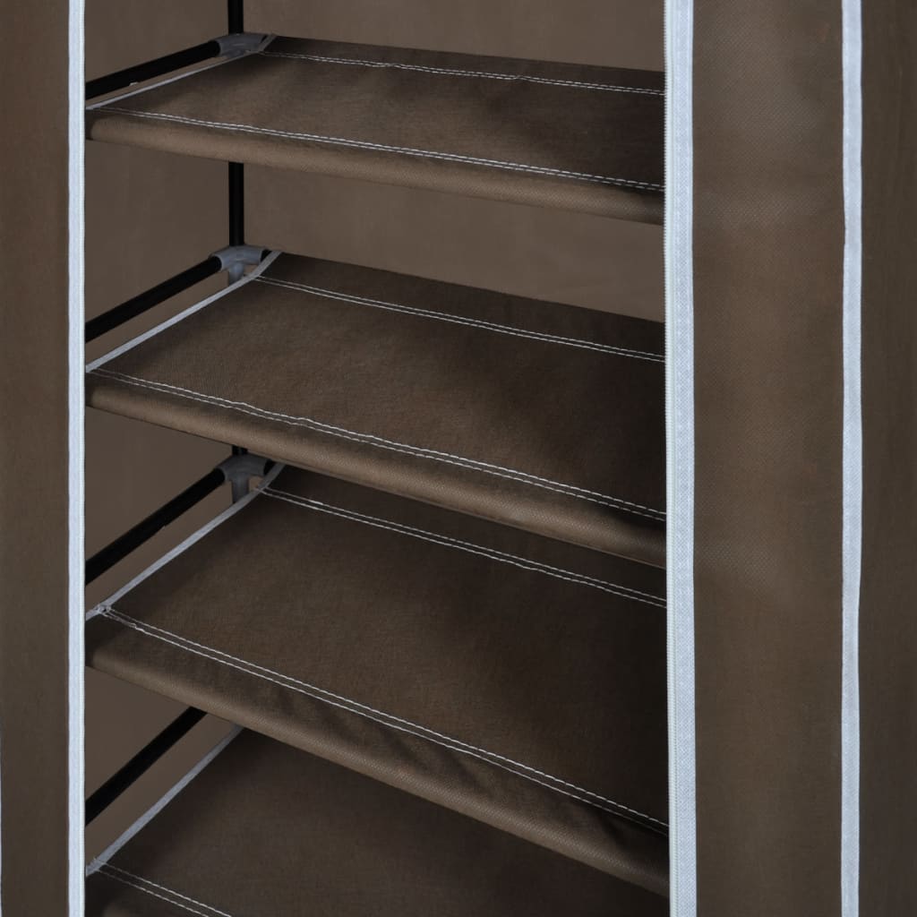 Schuhschrank Schuhregal Schuhablage 5 Schicht Braun