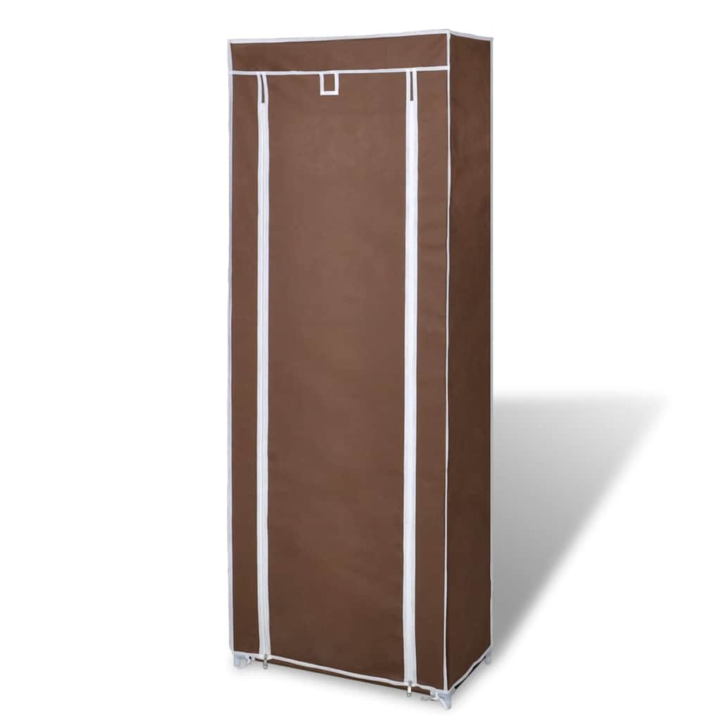 Schuhschrank Schuhregal 8 Schicht 57 X29 X162 Cm Braun