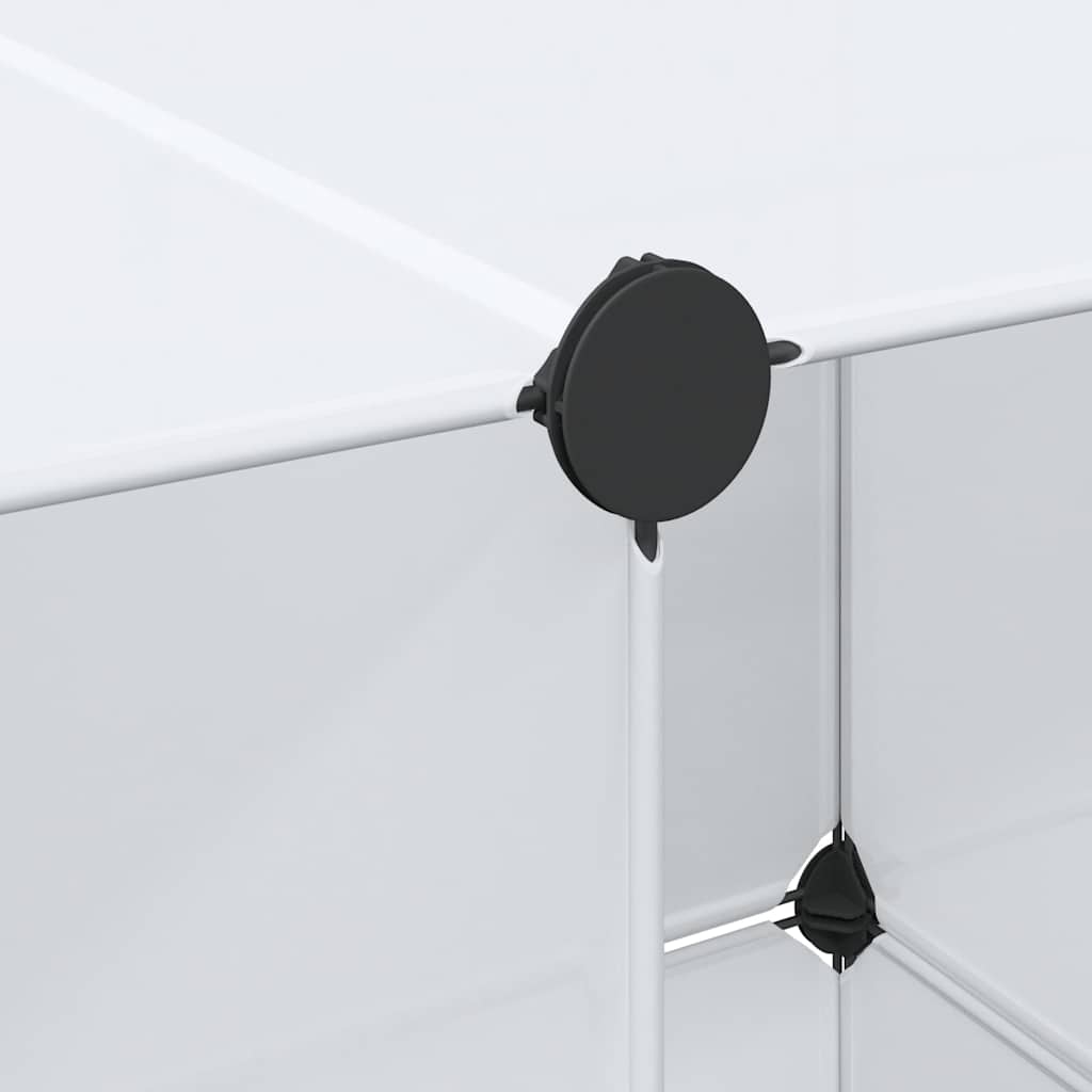 Modularer Schrank Mit N 109X36,5X143 Cm Weiß