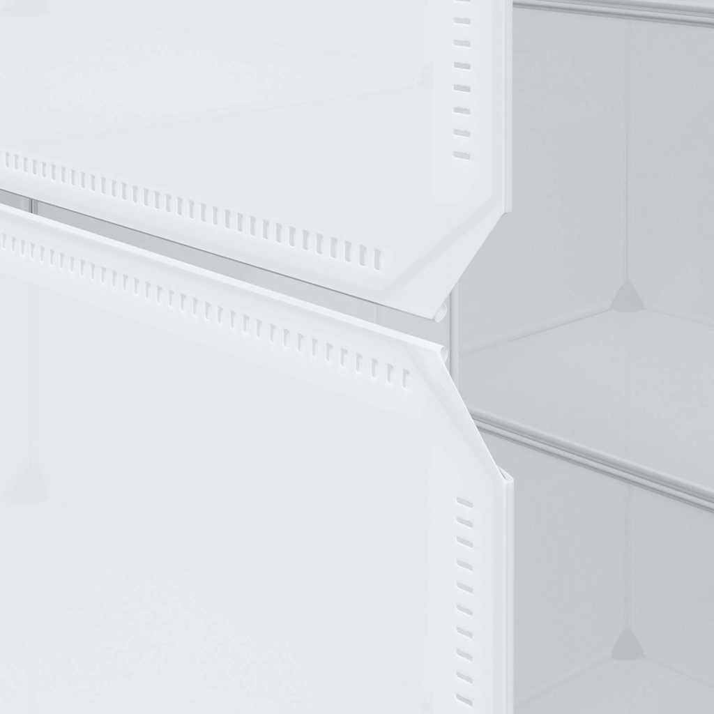 Modularer Schrank Mit N 109X36,5X143 Cm Weiß