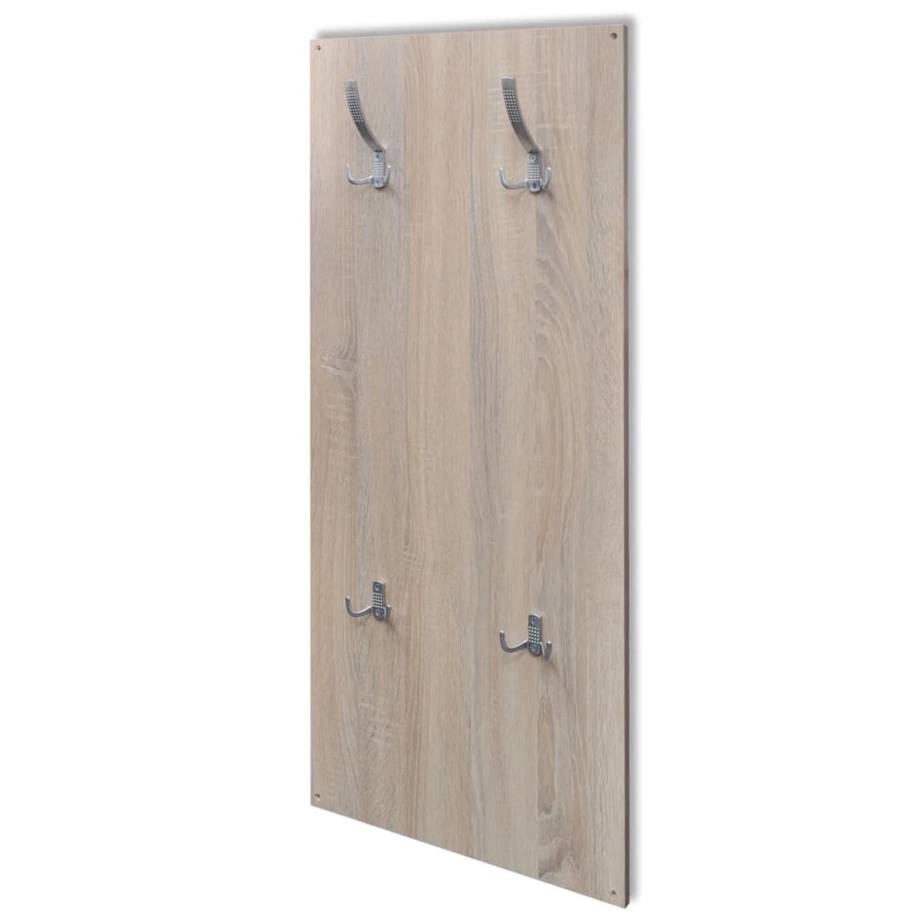 Garderoben Flur 3-In-1 Schuhschrank Schuhkipper Spiegel Eiche