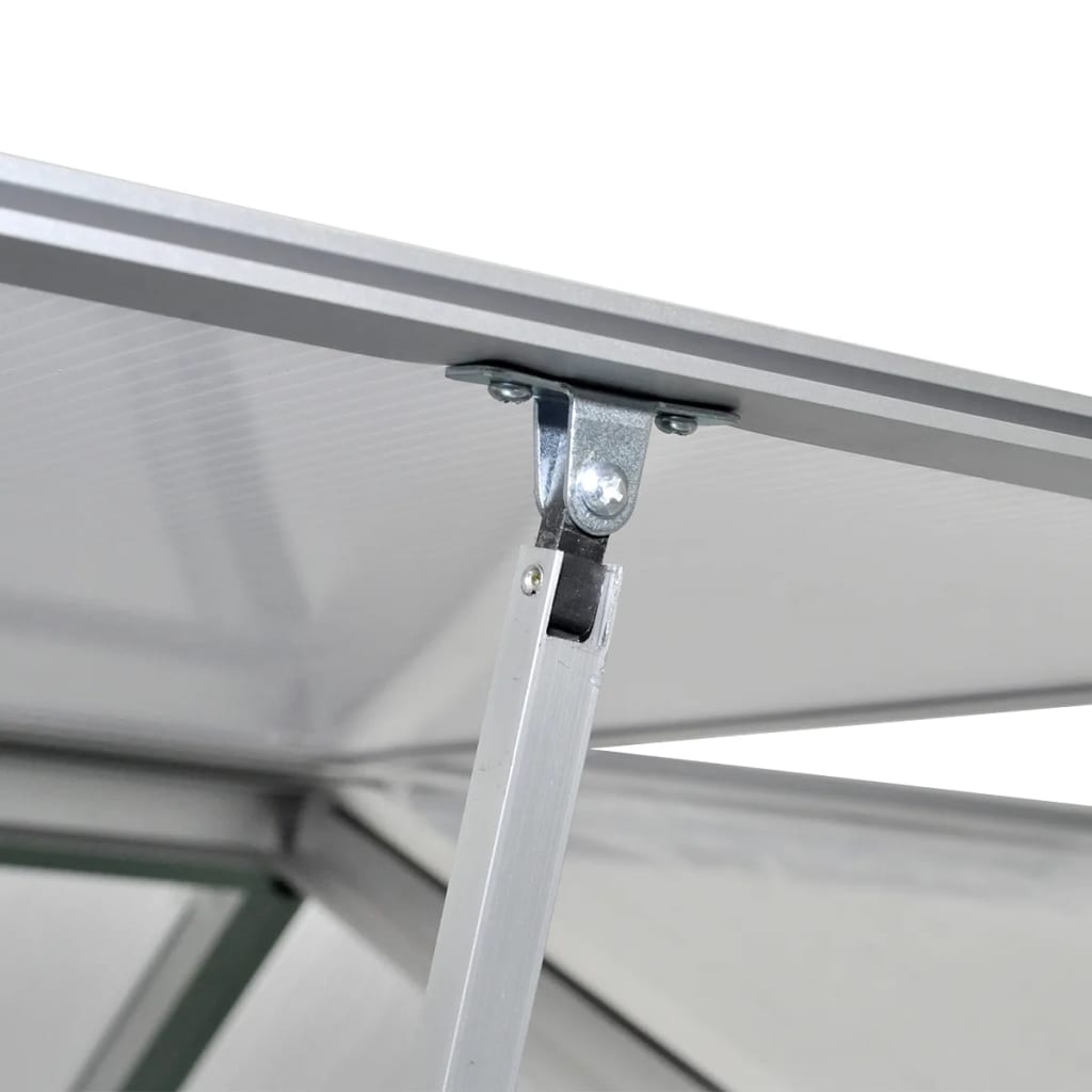 Gewächshaus Mit Fundament Verstärkt Aluminium 4,6 M²