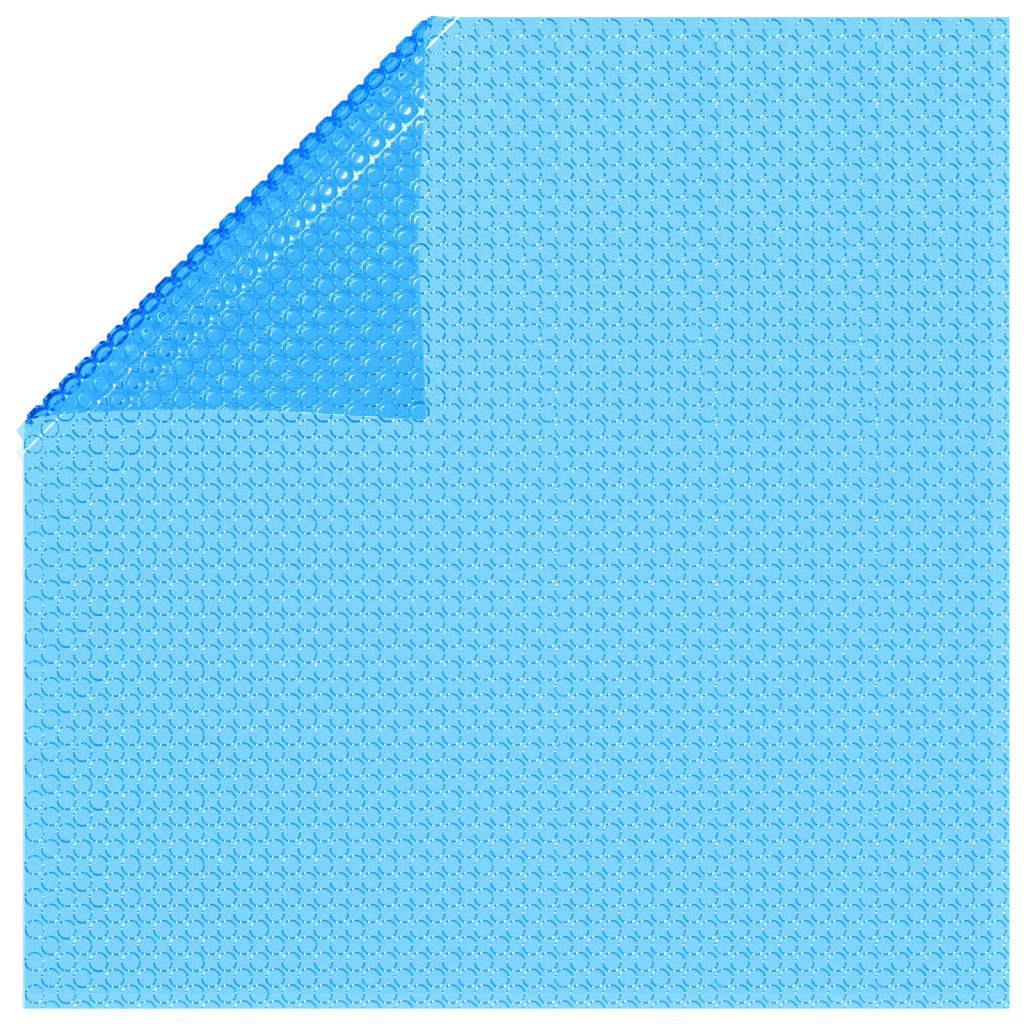 Rechteckige Pool-Abdeckung Pe Blau