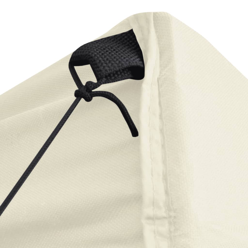 Faltzelt Mit 4 Wänden 3 X 3 M Weiß Creme
