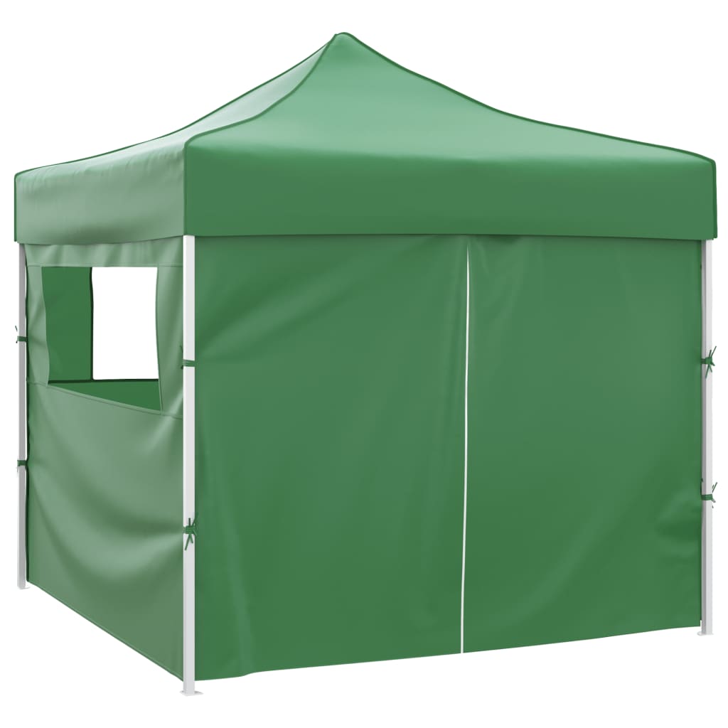 Faltzelt Mit 4 Wänden 3 X 3 M Grün