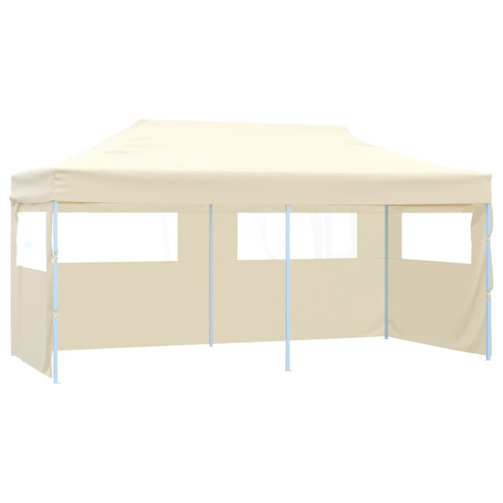 Pop-Up-Partyzelt Faltbar 3×6 M Creme