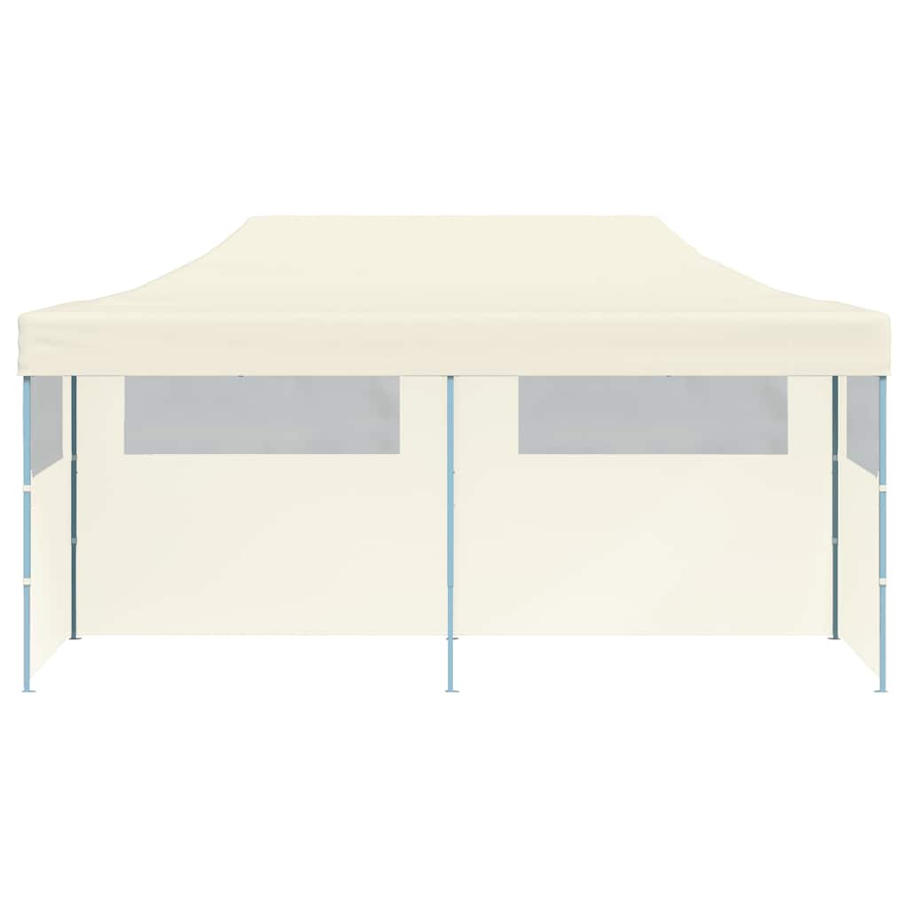 Pop-Up-Partyzelt Faltbar 3×6 M Creme