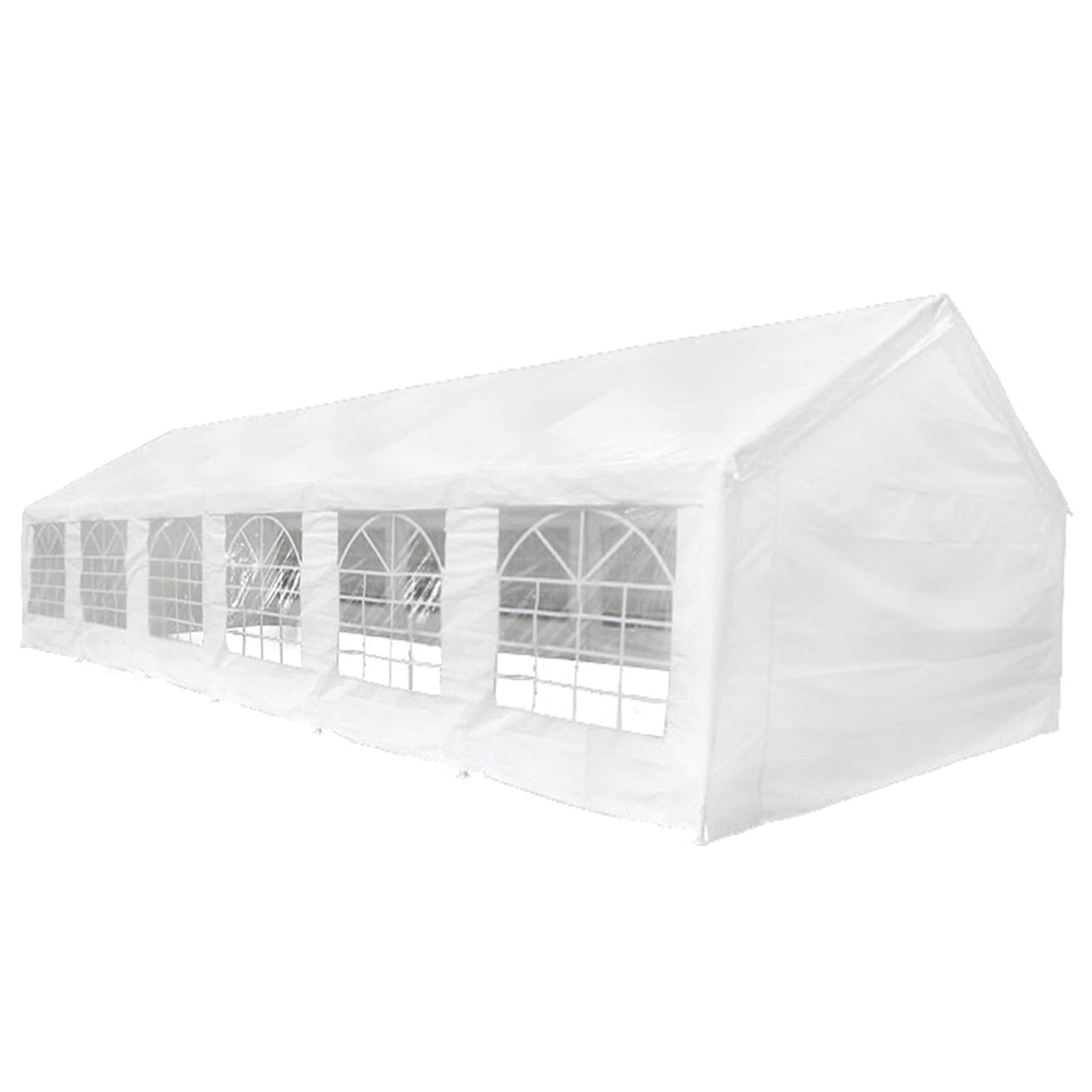 | Zeltstoff Ohne Gestell | Weiß 12 X 6 M Pe