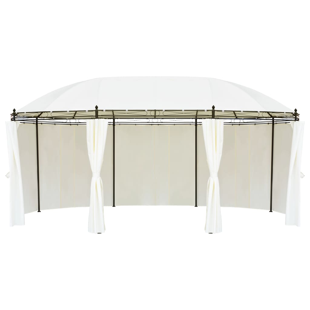 Gartenpavillon Creme 530X350X265 Cm