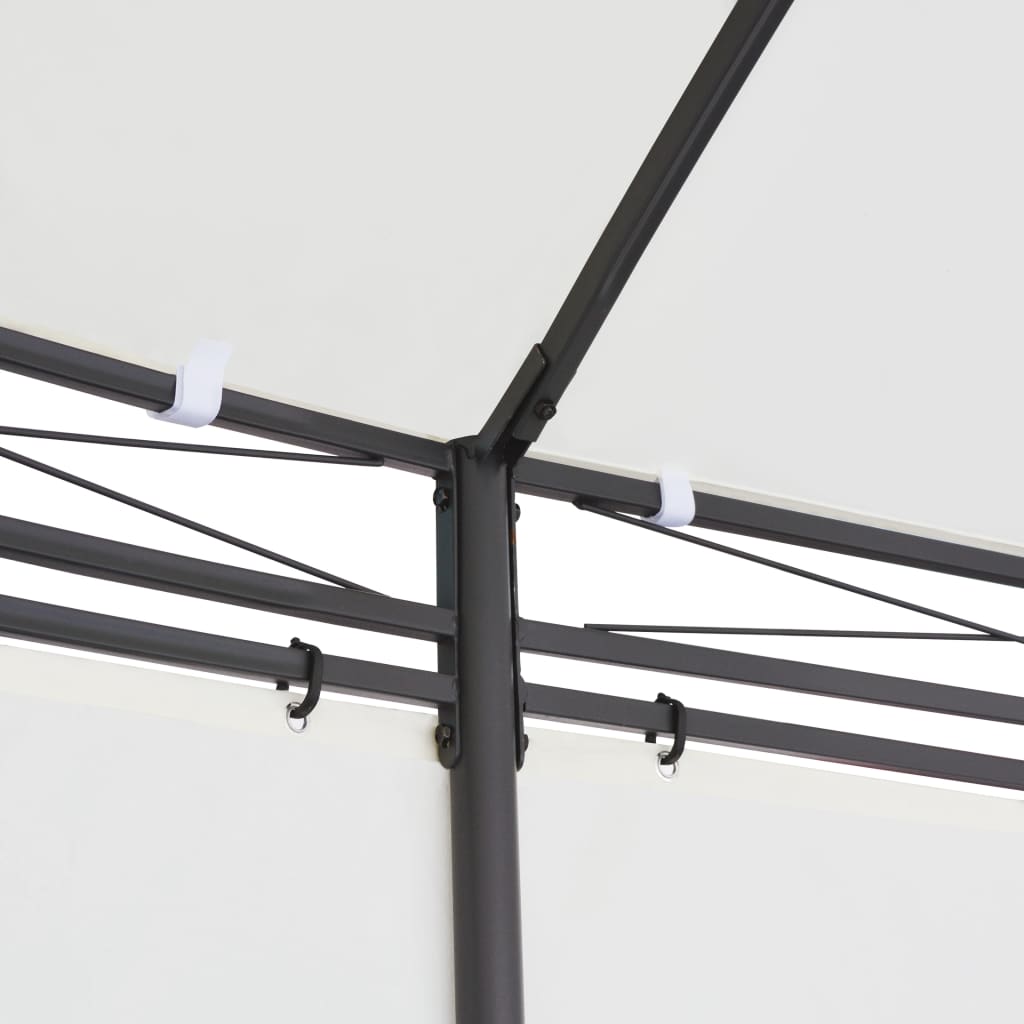 Gartenpavillon Creme 530X350X265 Cm