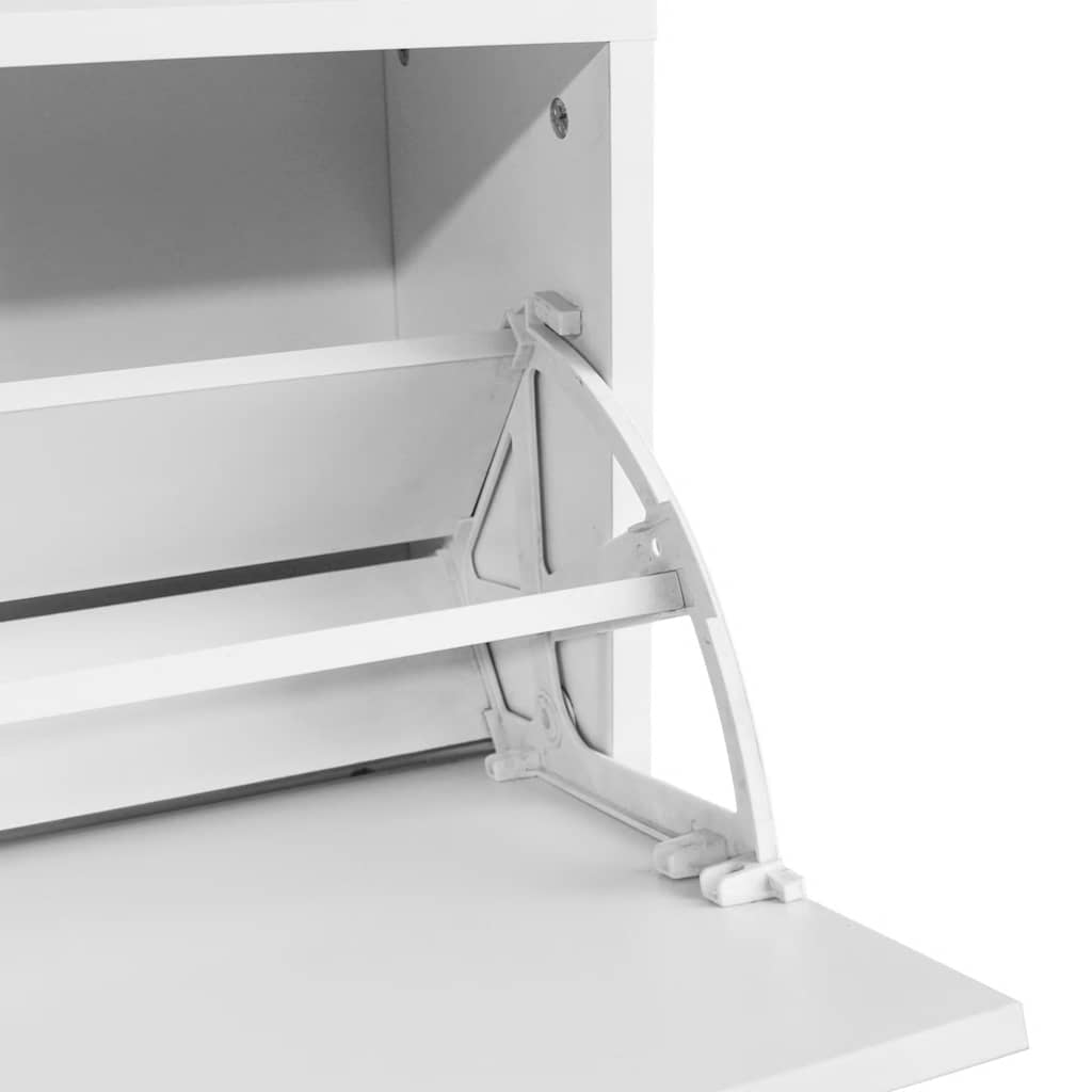 Schuhbank 80X24X45 Cm Weiß